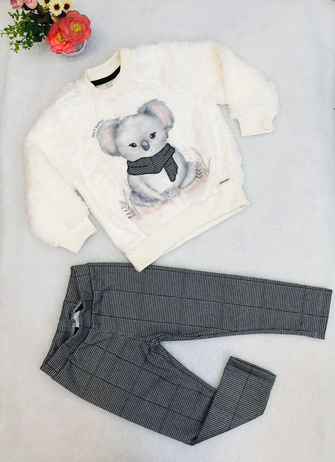 Conjunto infantil hot sale de frio